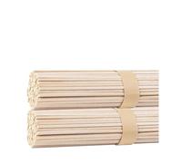 20/50pcs spécifications multiples longues bandes de bois barres de cheville en bois clair carrées for la fabrication de modèles décoration bricolage pour Artisanat, Décoration intérieure(2x5x200mm 50p