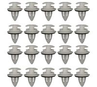 20/50X Clips de garniture de carte de panneau de porte avec joint en mousse for 100 C2 C3 C4 200, fixation de retenue de doublure intérieure avant et arrière(20Pcs)