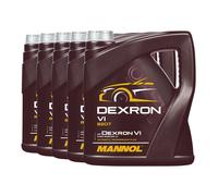 20 (5X4) Litres MANNOL Dexron VI Huile De Boîte Automatique Pour Opel, MB 236.14