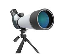 20-60x80 Longue-Vue Zoom Monoculaire Étanche FMC Lentille Revêtement Télescope for Tir À l'arc en Plein Air Observation des Oiseaux(with Tripod and Clip)