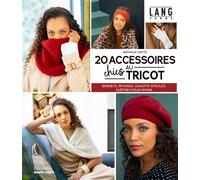 20 accessoires chics au tricot - Yarns Lang - Marie Claire - broché - Guide