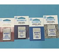 20 Aiguilles De Machine À Coudre Schmetz - Set De Début - Aiguilles À Tige Plate