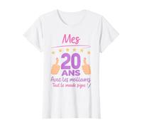 20 Ans a Signer Tee Signature dedicace Humour Anniversaire T-Shirt