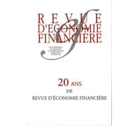 20 ans de revue d'économie financière - numéro spécial septembre 2009