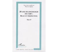 20 ans de sociologie de l'art