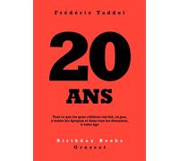 20 ans - Frédéric Taddeï - Grasset - Poche - Recueil