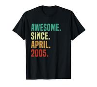 20 ans, génial depuis avril 2005, 20e anniversaire T-Shirt