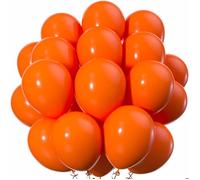 20 Ballons Orange / Dimensions : 30 x 30 cm