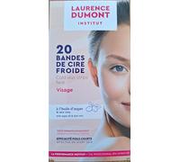 Laurence Dumont Institut Bandes De Cire Froide Visage 20 Pièces