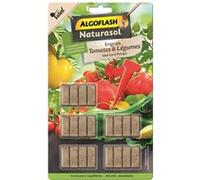 20 Bâtonnets Engrais Tomates et Légumes Algoflash Naturasol G