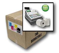 20 Bobine Papier Thermique SANS BISPHÉNOL 80 x 80 x 12 mm rouleaux thermique 80x80x12 ticket de caisse imprimante thermique caisse enregistreuse thermique au norme CEE