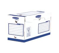 20 Boîtes d'archives en carton A4+ pour charge lourde Largeur 20 cm
