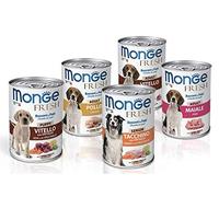 20 boîtes de 400 g patee pour chien frais adulte naturel Superprime Monge