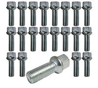 20 Boulons de roue M12x1,5 50mm assise spherique R12 20-KU121550