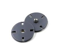 20 boutons-pression métalliques de 10 à 23 mm, adaptés aux manteaux, vêtements et accessoires de couture, sélection multicolore,21 mm