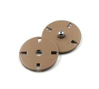 20 boutons-pression métalliques de 10 à 23 mm, adaptés aux manteaux, vêtements et accessoires de couture, sélection multicolore,15 mm