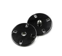20 boutons-pression métalliques de 10 à 23 mm, adaptés aux manteaux, vêtements et accessoires de couture, sélection multicolore,10 mm