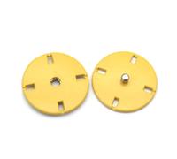 20 boutons-pression métalliques invisibles de 10 à 25 mm, adaptés aux manteaux, doudounes et accessoires de couture.,18 mm