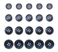 20 Boutons Ronds, Boutons De Cardigan pour Bébé, Boutons en Résine À Quatre Trous, Boutons Artisanaux DIY, Boutons À Tricoter pour La Couture, Accessoires Vestimentaires