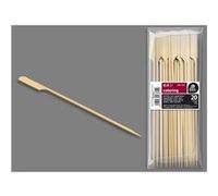 20 brochettes en bambou 18cm - bestgreen 381500 Gris G
