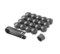 20 Cache-écrous de Roue en Plastique pour Land Rover Range Rover Sport 2023-2025, 19 mm et 21 mm, Cache-écrous universels, Protection antirouille pour vis de Pneu, 17 mm
