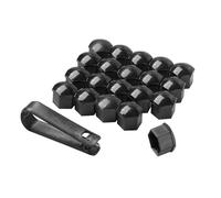 20 Cache-écrous de Roue en Plastique pour Toyota RAV4, 19 mm et 21 mm, Cache-écrous universels, Protection antirouille pour vis de pneus, 17 mm