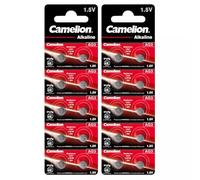 20 Camelion AG3 / LR41 / 192 / 392 pile bouton longue durée de vie (date d'expiration marqué)