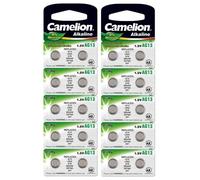 20 Camelion LR44 / A76 / AG13 pile bouton, longue durée de conservation (date d'expiration marque)