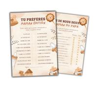 20 Cartes Ballon Baby Shower en Français | Idée de Jeu pour Gender Reveal Party | Prédiction du Sexe du Bébé Fille/Garçon | Souvenir Fête Prénatale en Famille où entre Amis (20 Cartes de Jeux)