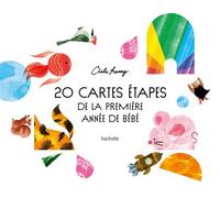 20 cartes étapes de la première année de bébé De ma première année - Cécile Huang - Hachette Pratique - Boîte ou accessoire - Jeux livres objets