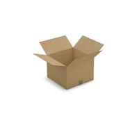 20 cartons d'emballage 35 x 35 x 25 cm - Simple cannelure Marron