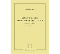20 Chants Populaires Esp. Vol 2 Chant-Piano / Conducteur