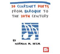 20 Clarinet Duets from Baroque to the 20th Century
