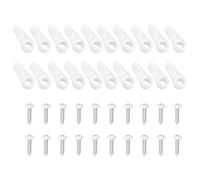 20 Clips Pour Moustiquaires, Avec Vis, Faciles À Installer Et À Retirer, Fixent Solidement Les Moustiquaires, Fenêtres Coupe-vent Et Panneaux Coupe-vent, Augmentent La Stabilité