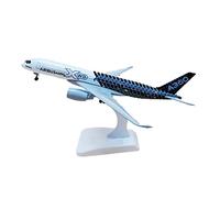 20 Cm Adapté pour A350 Moulé sous Pression Avion Jouet Modèle Insérer Moule avec Support en Plastique Kit de Jeu de Passe-Temps