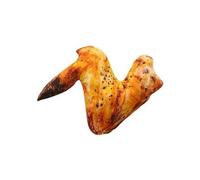20 Cm Imitation Nourriture Cuisse De Poulet En Peluche Aile De Poulet Qp29228