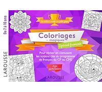 20 coloriages magiques spécial Français, 7-10 ans