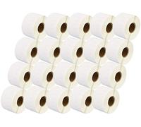 20 Compatibles Rouleaux 99018 S0722470 38mm x 190mm (110 Étiquettes par Rouleau) Étiquettes pour Dymo LabelWriter 4XL 450 400 330 320 310 Twin Turbo Duo Seiko SLP 450 410 400 240 200 120 100 Pro Plus