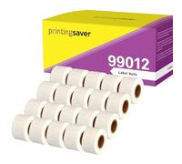 20 Compatibles Rouleaux Papier 99012 S0722400 36mm x 89mm Étiquettes adresse pour Dymo LabelWriter 4XL 450 400 330 320 310 Twin Turbo Duo Seiko SLP 450400 200 120 100 Pro (260 Étiquettes par Rouleau)