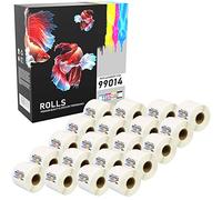 20 Compatibles Rouleaux SLP-SRL 54mm x 101mm Étiquettes (220 étiquettes par rouleau) pour Seiko Smart SLP Pro Plus 100 120 200 220 240 410 420 430 440 450