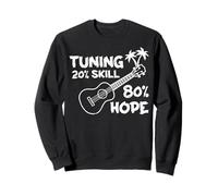 20% Compétence 80% Hope Guitare Joueur Musicien Guitariste Musique Sweatshirt