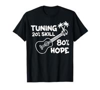 20% Compétence 80% Hope Guitare Joueur Musicien Guitariste Musique T-Shirt