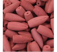 20 Cônes d'Encens Percés BackFlow pour Brûleur d'Encens Fontaine à Encens Rose