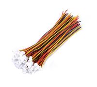 20 Connecteurs JST 1.25mm 3Pin Mâle Femelle avec Fil 100mm pour Bande LED Lumière Éclairage