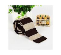 (20)Corbata Punto Hombre 5.5 Cm Knit Tie Tight Knit Tie Narrow Slim Gravatas Mens Wool Ties Knitting Yarn Tape Designers