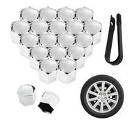 20 Couvre-Écrous Roue, pour Nissan Note E12 2012-2020 Cache-écrous de Boulon de Roue, Cache-écrous de Pneu Hexagonaux,B-21MM