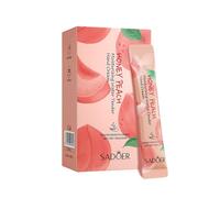 20 Crème Hydratantes pour les mains Lotion pour les mains Fruitées pour les mains Sèches et Crevassées Mini Crème pour les mains Portable Format de Voyage pour tous les types de peau (Pêche)