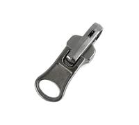 20 curseurs de fermeture à glissière double face 3#/5#/8# pour couture en résine, métal et nylon,Noir B-Pour Métal,N° 5-10 pièces