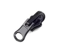 20 curseurs de fermeture à glissière double face 3#/5#/8# pour couture en résine, métal et nylon,Noir pour résine,N° 3-10 pièces