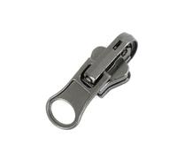 20 curseurs de fermeture à glissière double face 3#/5#/8# pour couture en résine, métal et nylon,Résine noire B-For,N° 5-10 pièces